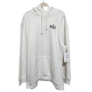 Anheuser-Busch Beer Hoodie NWT Mens Graphic Pullover Sweatshirt Pockets XXL
